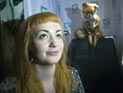 Британская художница Адель Морзе привезла в Петербург чучело "Упоротого лиса", которого представила петербуржцам и гостям северной столицы в кафе Geometria в среду, 3 апреля Британская художница Адель Морзе привезла в Петербург чучело "Упоротого лиса", которого представила петербуржцам и гостям северной столицы в кафе Geometria в среду, 3 апреля