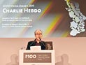Журнал Charlie Hebdo получил премию M100 Media Award за развитие свободы слова Журнал Charlie Hebdo получил премию M100 Media Award за развитие свободы слова