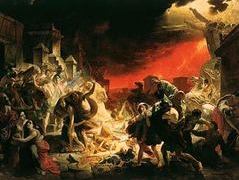 Карла Брюллова, "Последний день Помпеи". Репродукция с сайта www.arthistory.ru