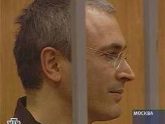 Михаил Ходорковский в суде, кадр НТВ