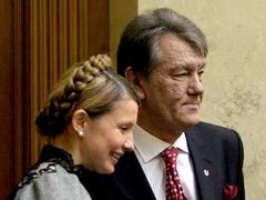 Юлия Тимошенко и Виктор Ющенко, фото сайта www.president.gov.ua