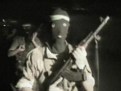 Палестинские боевики. Кадр телеканала "Россия", архив Палестинские боевики. Кадр телеканала "Россия", архив