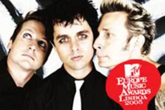 Green Day.    MTV Europe