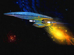 "Starship Enterprise" на постере сериала "Звездный путь". Изображение с сайта: www.ink.bur.st "Starship Enterprise" на постере сериала "Звездный путь". Изображение с сайта: www.ink.bur.st
