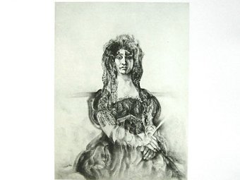 "Looking at Goya. Dona Antonia Zárate"   